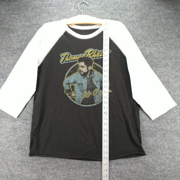 Thomas Rhett Mens 2018 Tour T-Shirt Black Large Crew Neck 3/4 Sleeve Knit - Picture 12 of 14